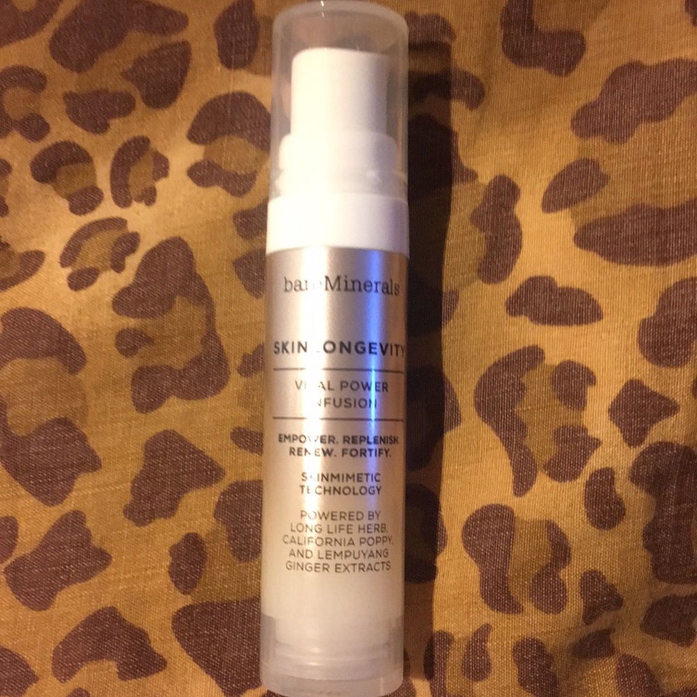 Bare minerals skin longevity serum
